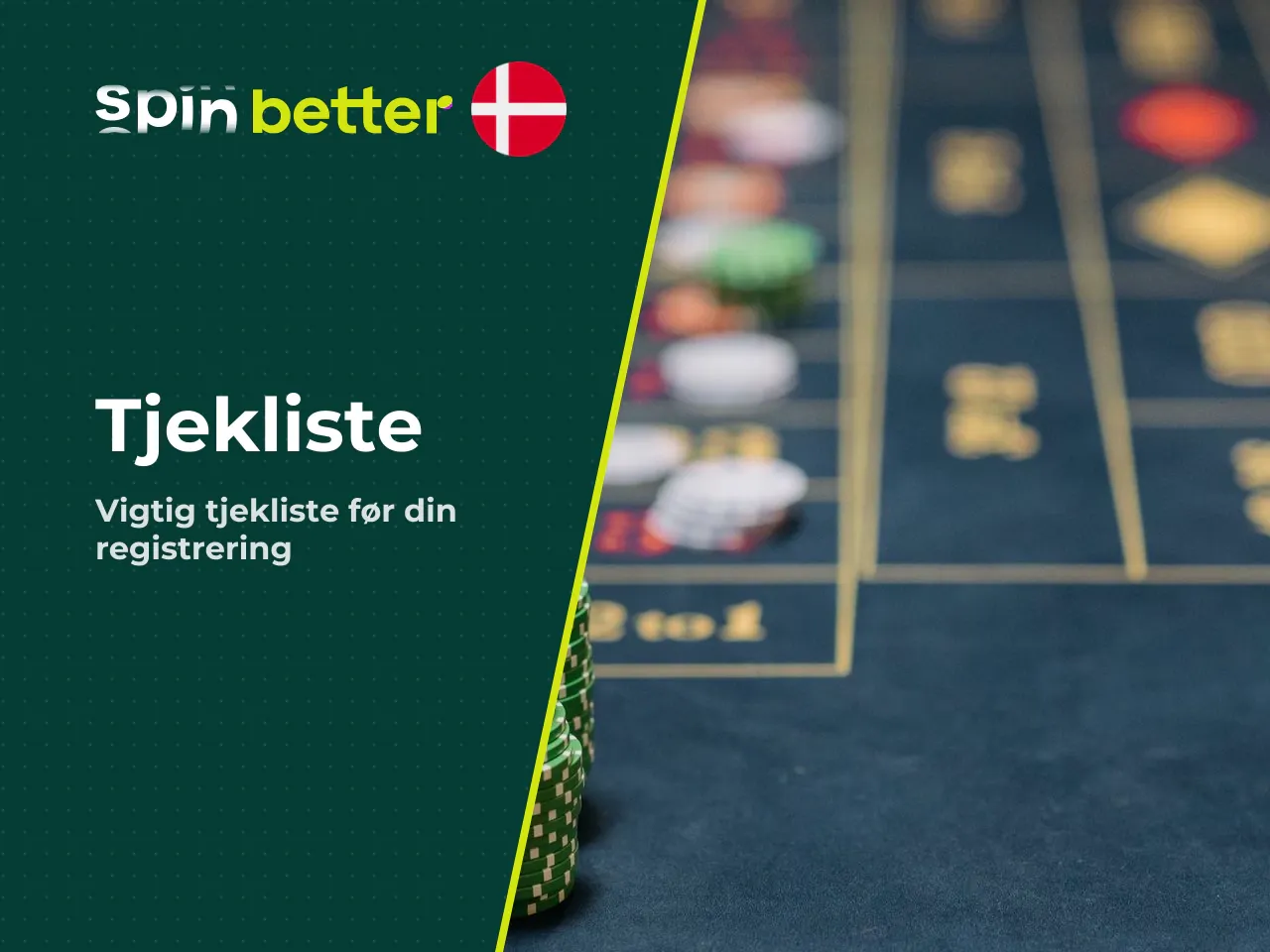 Hvad du skal tjekke før du