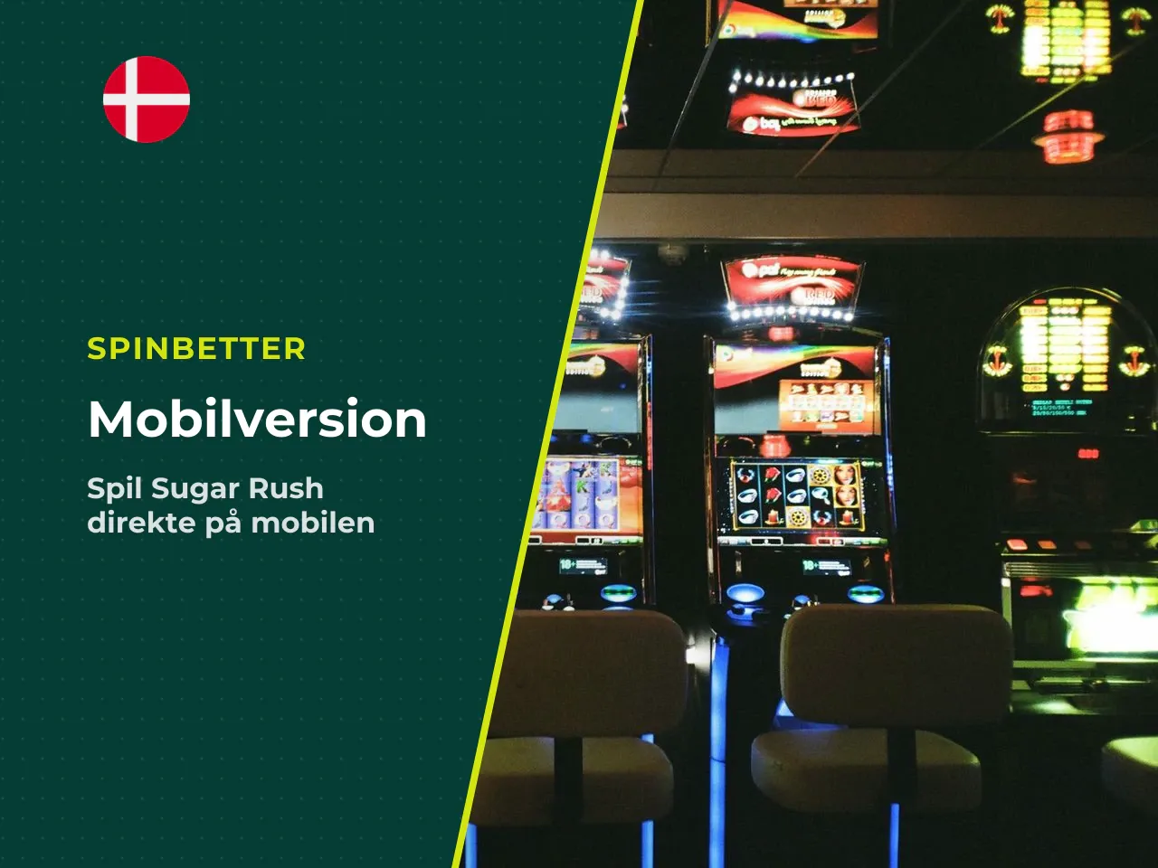 Sugar Rush mobil på smartphone og
