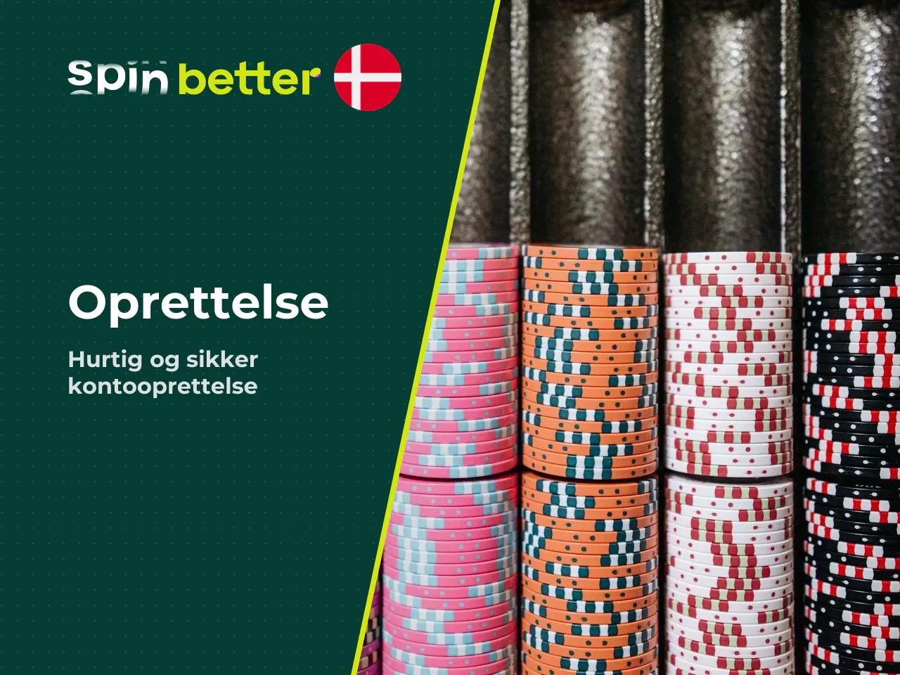 Oprettelse af konto og login. Oprettelse