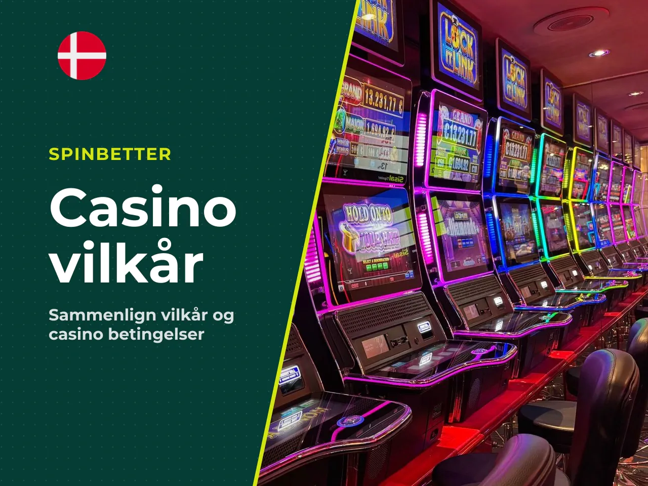 Sammenligning af casino-vilkår i Danmark. Vilkår