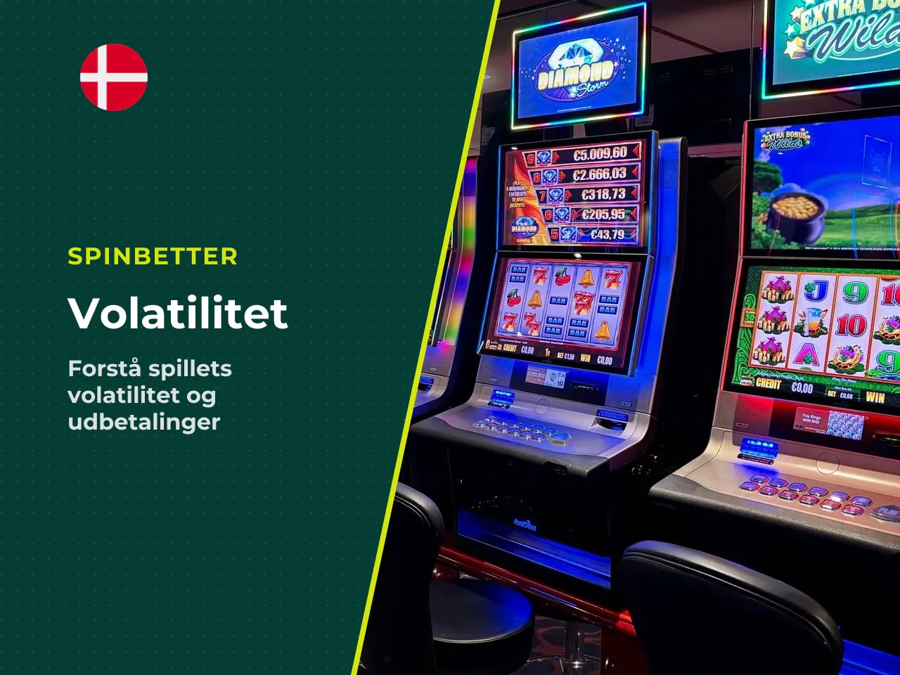 Volatilitet og udbetalinger i spillet. Høj