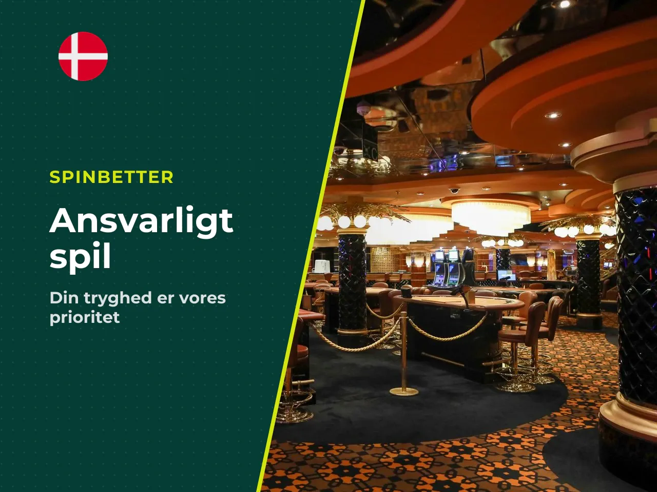 For at sikre en tryg spiloplevelse
