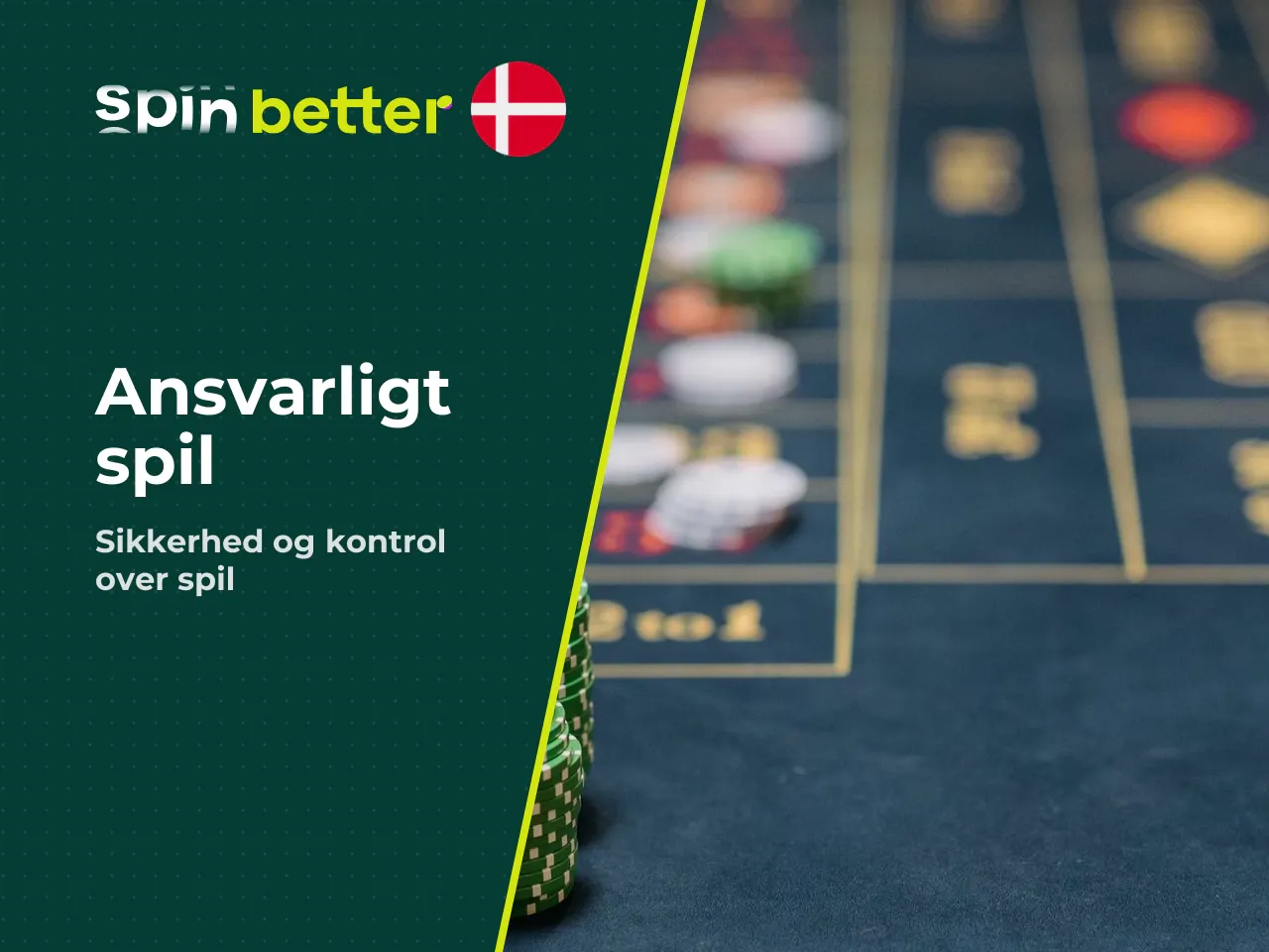 Værktøjer til spilgrænser og selvudelukkelse. Følgende