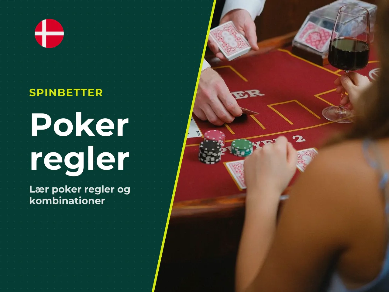 Poker regler kort, indsatser og håndkombinationer