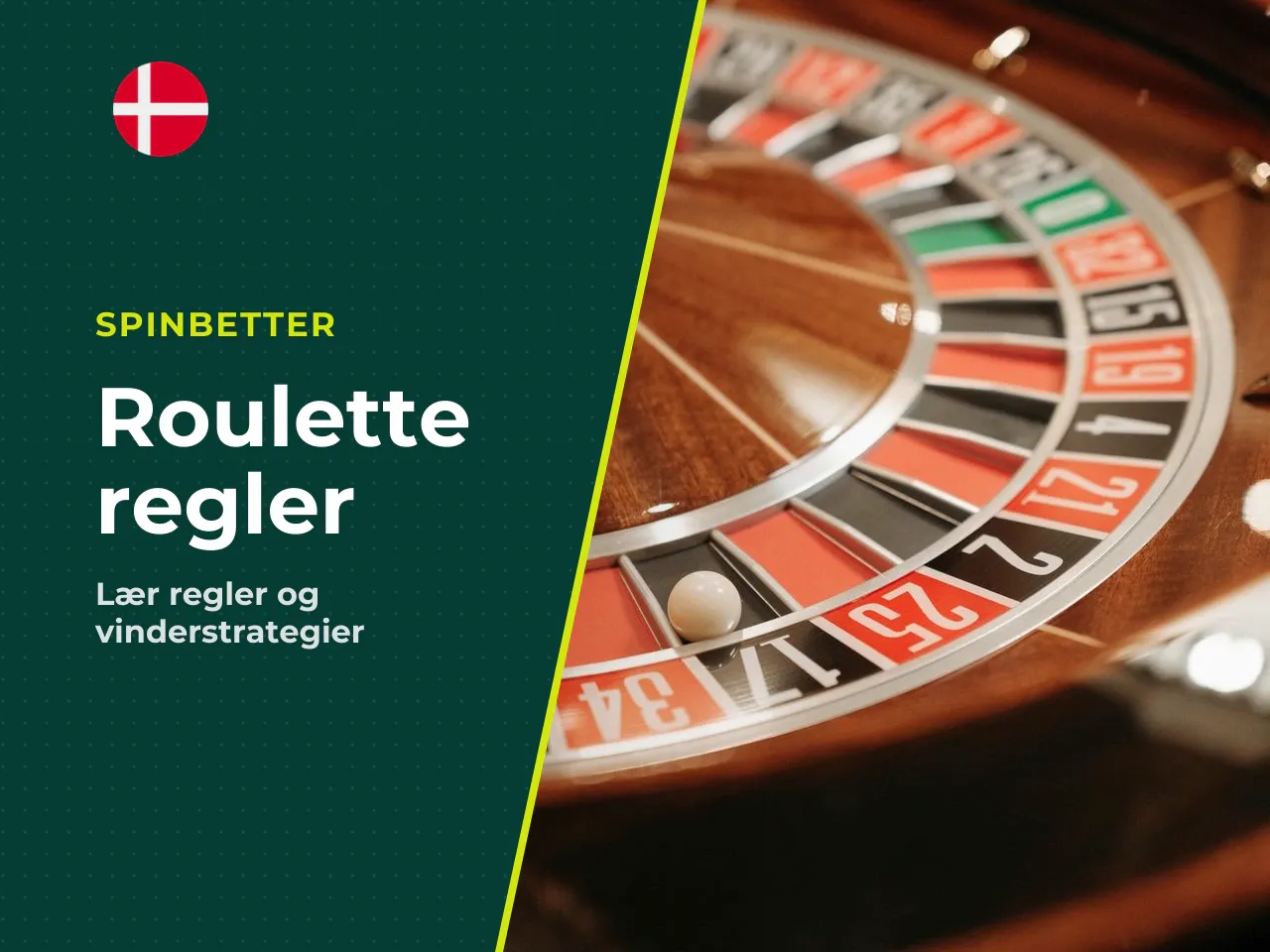 Roulette regler og indsatser på bordet