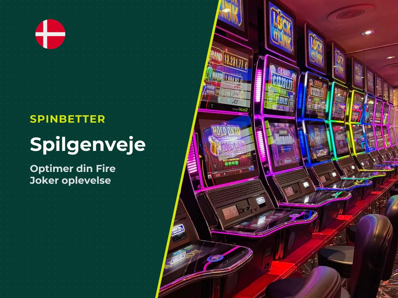 Genveje og Avancerede Betjeningsknapper. For at