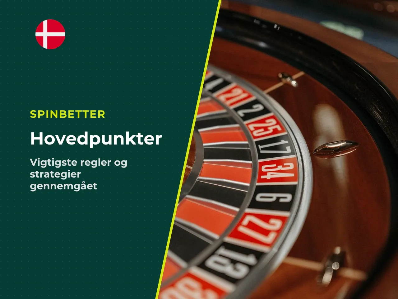 Nøgletal og hovedpointer