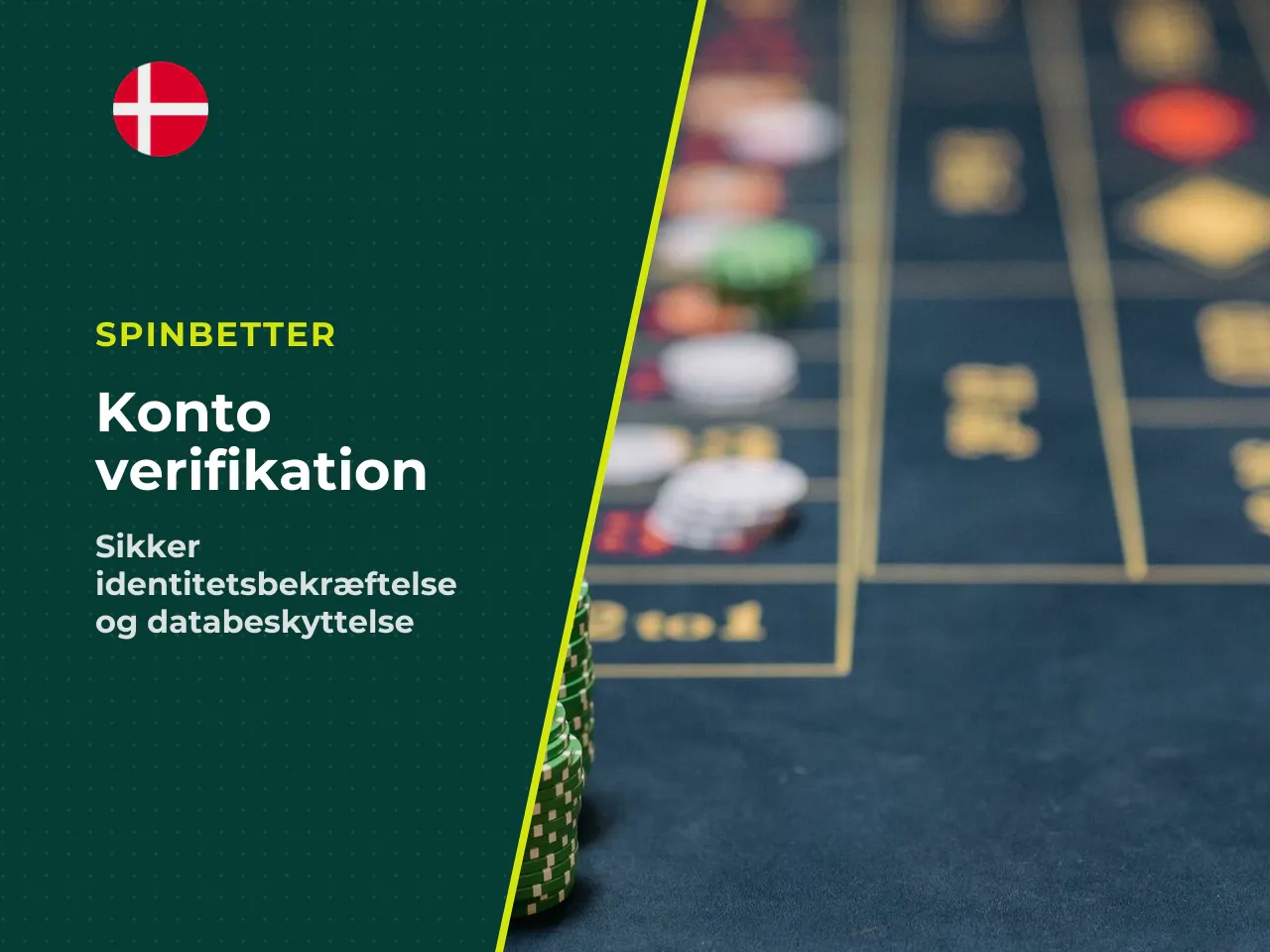 Verificering af Spinbetter account og databeskyttelse