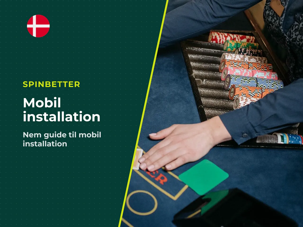 Sådan installerer du SpinBetter PWA på