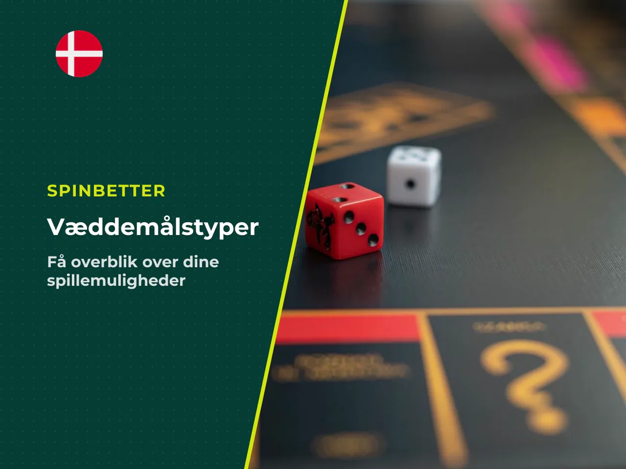 Du kan placere single-væddemål, akkumulatorer ekspres