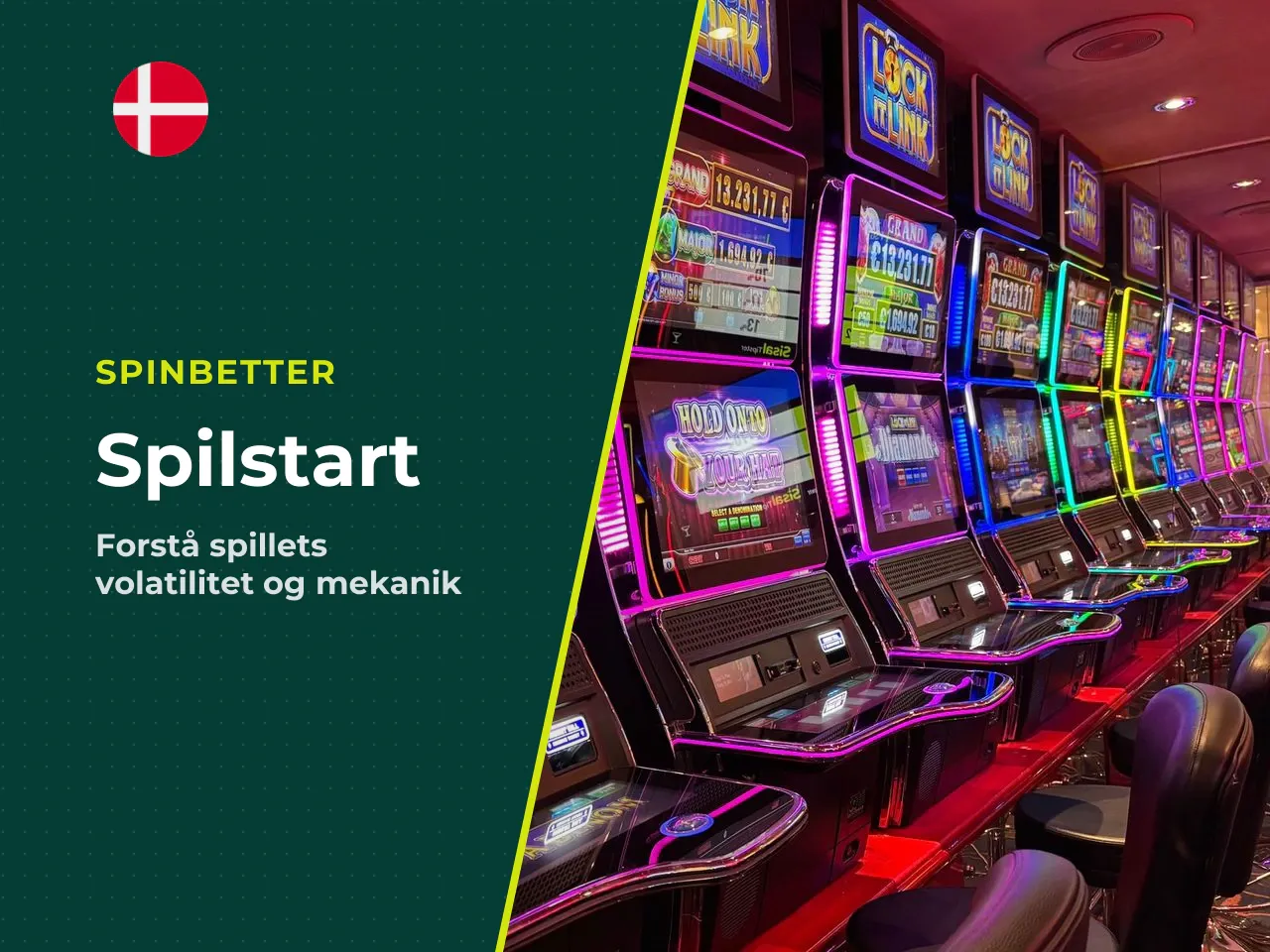 1. Startskærmen og volatilitetsadvarsel Første gang