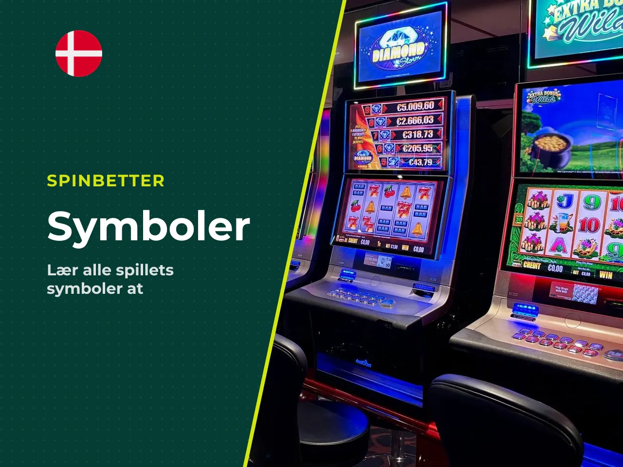 Symboler, wild og scatter i Book