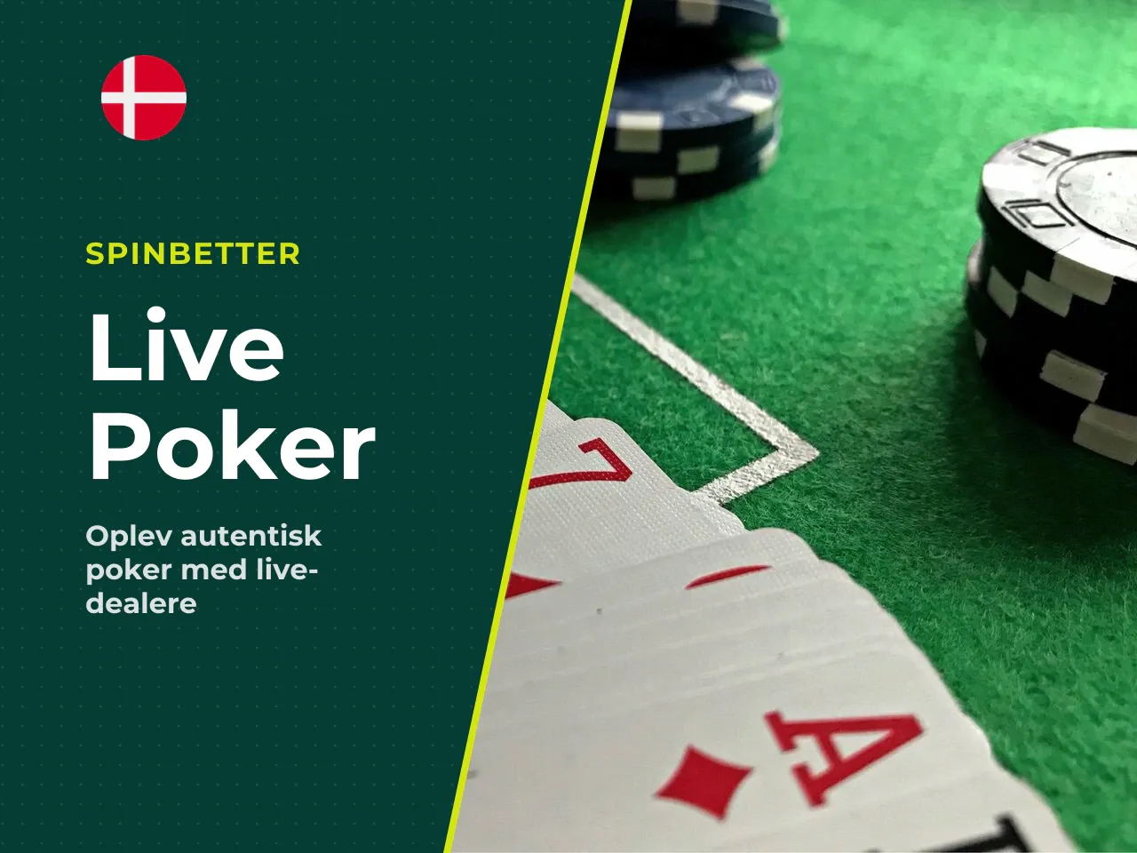 Udvalg af live poker games og