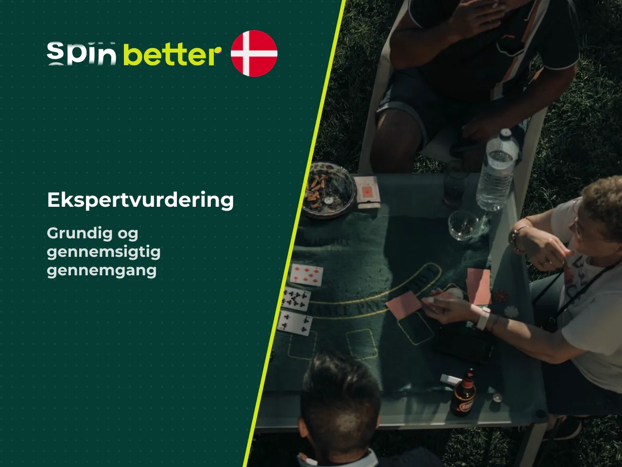 Sådan har vi vurderet SpinBetter. Vi