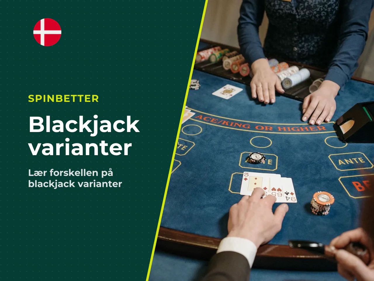 European og amerikansk blackjack. De to