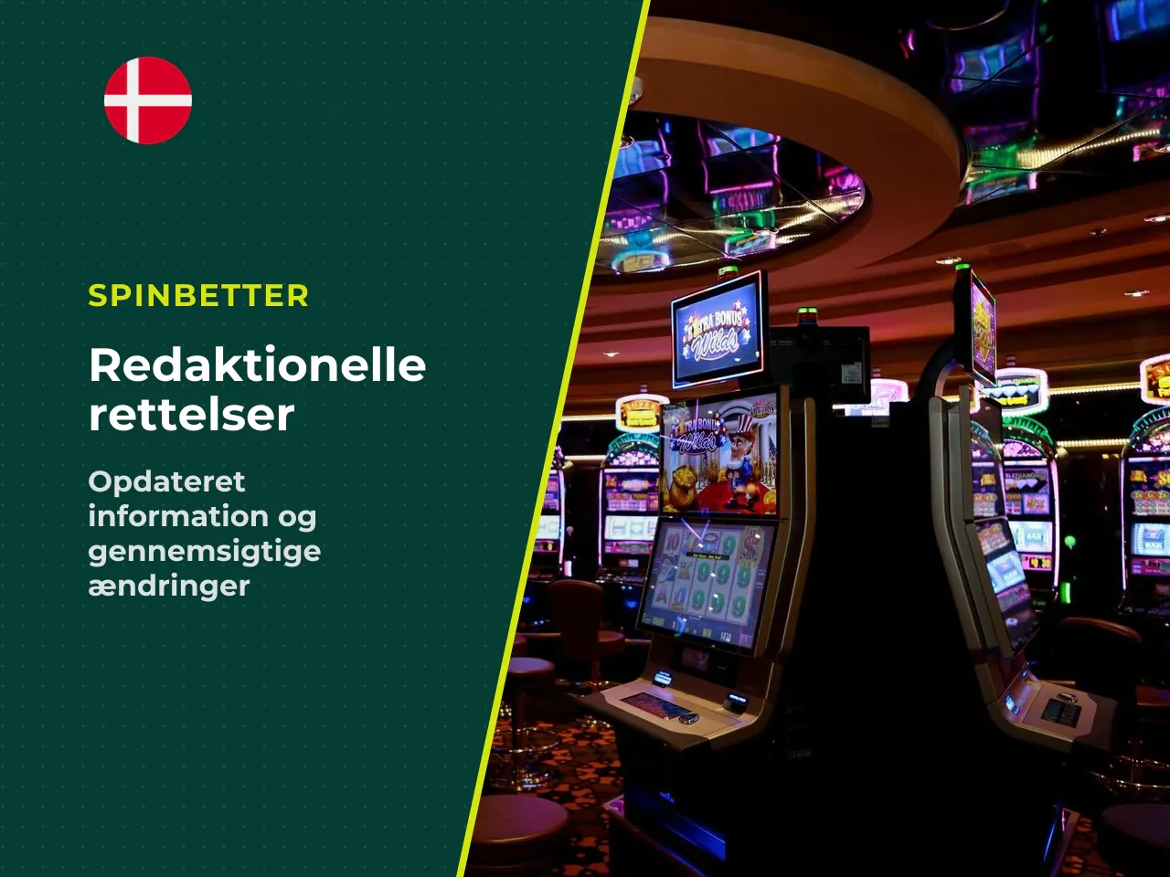 Bilag A redaktionelle noter og rettelser